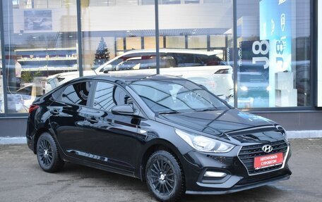 Hyundai Solaris II рестайлинг, 2017 год, 1 145 000 рублей, 3 фотография