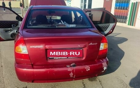 Hyundai Accent II, 2005 год, 350 000 рублей, 13 фотография