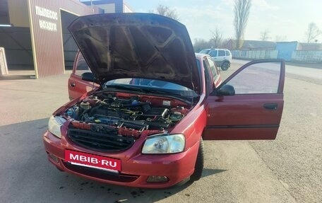 Hyundai Accent II, 2005 год, 350 000 рублей, 20 фотография