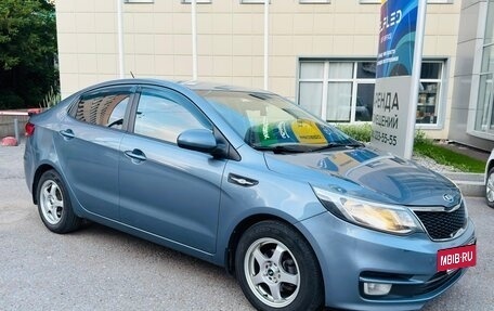 KIA Rio III рестайлинг, 2015 год, 855 000 рублей, 3 фотография