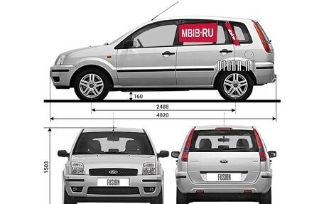 Ford Fusion I, 2008 год, 1 050 000 рублей, 28 фотография