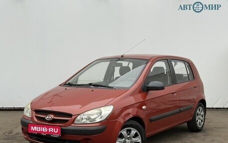 Hyundai Getz I рестайлинг, 2007 год, 535 000 рублей, 1 фотография
