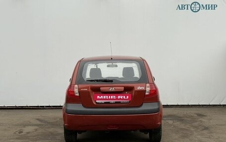 Hyundai Getz I рестайлинг, 2007 год, 535 000 рублей, 6 фотография