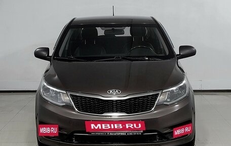KIA Rio III рестайлинг, 2015 год, 950 000 рублей, 2 фотография