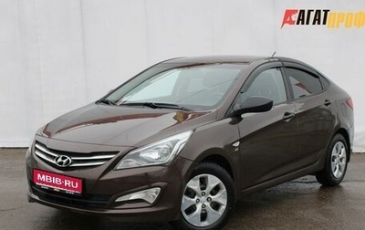 Hyundai Solaris II рестайлинг, 2015 год, 1 040 000 рублей, 1 фотография