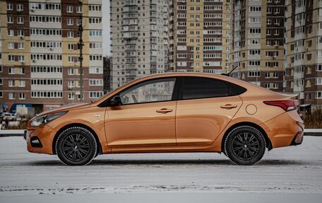 Hyundai Solaris II рестайлинг, 2017 год, 1 385 000 рублей, 5 фотография