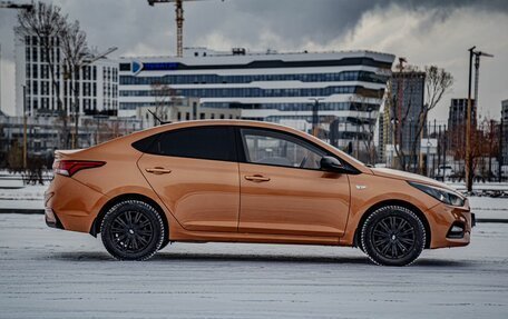 Hyundai Solaris II рестайлинг, 2017 год, 1 385 000 рублей, 9 фотография