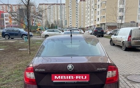 Skoda Rapid I, 2013 год, 625 000 рублей, 3 фотография