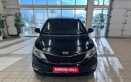 KIA Rio III рестайлинг, 2016 год, 960 000 рублей, 3 фотография