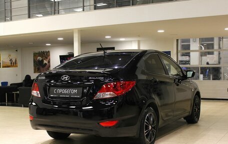 Hyundai Solaris II рестайлинг, 2011 год, 475 000 рублей, 6 фотография