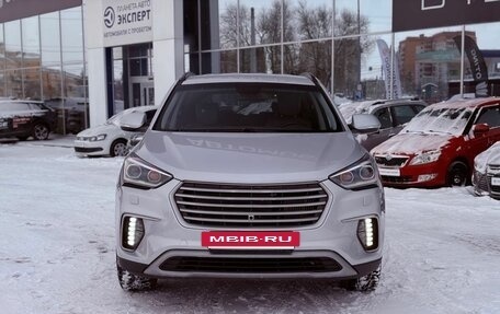 Hyundai Santa Fe III рестайлинг, 2018 год, 2 170 000 рублей, 2 фотография
