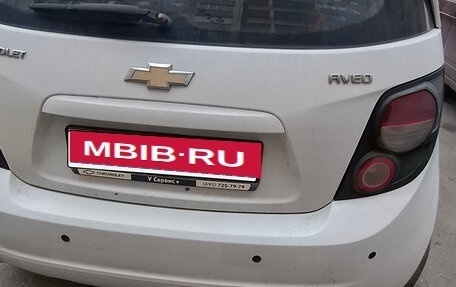 Chevrolet Aveo III, 2012 год, 550 000 рублей, 3 фотография