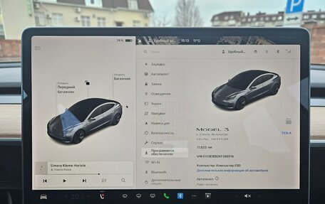 Tesla Model 3 I, 2019 год, 3 200 000 рублей, 10 фотография