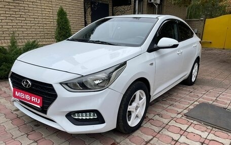 Hyundai Solaris II рестайлинг, 2017 год, 930 000 рублей, 21 фотография