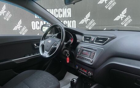 KIA Rio III рестайлинг, 2016 год, 1 150 000 рублей, 24 фотография