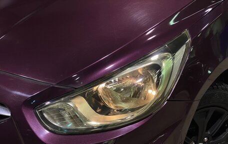 Hyundai Solaris II рестайлинг, 2011 год, 640 000 рублей, 9 фотография