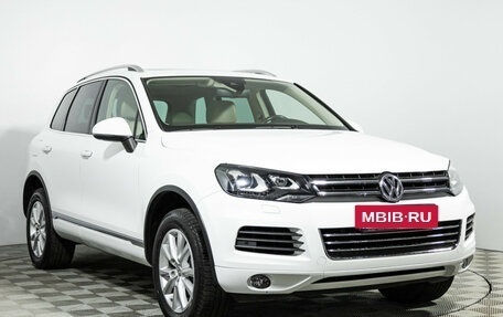 Volkswagen Touareg III, 2013 год, 3 129 898 рублей, 3 фотография