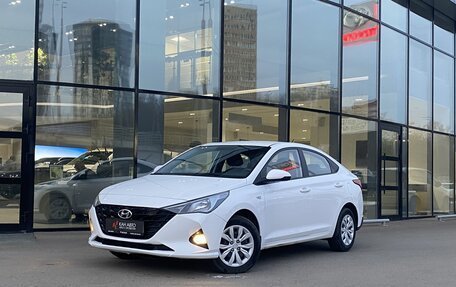 Hyundai Solaris II рестайлинг, 2021 год, 1 495 000 рублей, 1 фотография