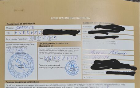 Hyundai Santa Fe III рестайлинг, 2016 год, 2 380 000 рублей, 21 фотография