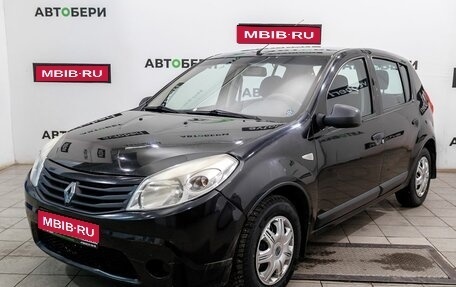 Renault Sandero I, 2010 год, 391 000 рублей, 1 фотография