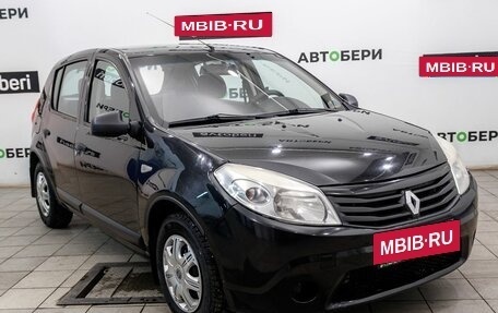 Renault Sandero I, 2010 год, 391 000 рублей, 3 фотография