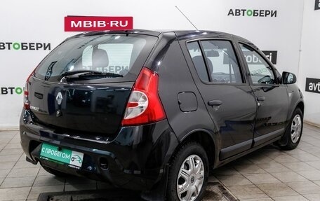 Renault Sandero I, 2010 год, 391 000 рублей, 5 фотография