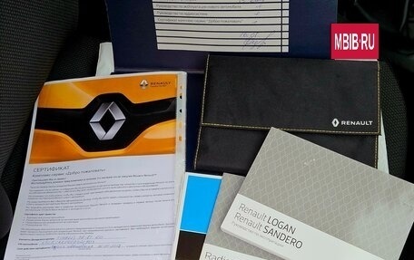 Renault Sandero II рестайлинг, 2017 год, 875 000 рублей, 25 фотография
