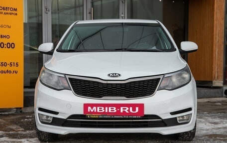 KIA Rio III рестайлинг, 2016 год, 979 000 рублей, 4 фотография