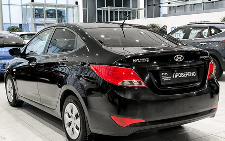 Hyundai Solaris II рестайлинг, 2015 год, 1 050 000 рублей, 11 фотография