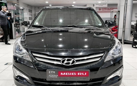 Hyundai Solaris II рестайлинг, 2015 год, 1 050 000 рублей, 6 фотография