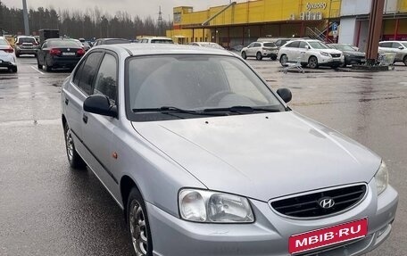 Hyundai Accent II, 2006 год, 289 000 рублей, 1 фотография