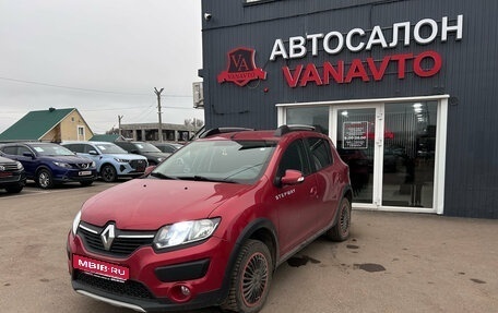 Renault Sandero II рестайлинг, 2016 год, 860 000 рублей, 1 фотография