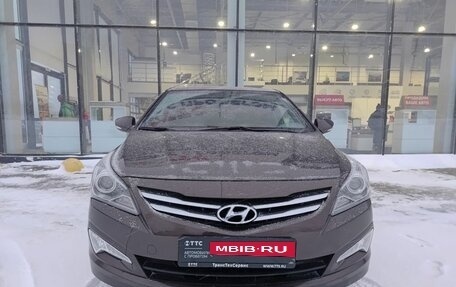 Hyundai Solaris II рестайлинг, 2016 год, 1 200 000 рублей, 2 фотография