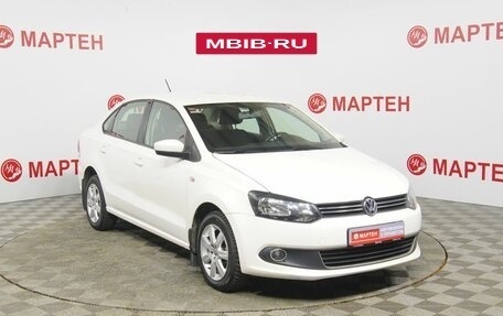 Volkswagen Polo VI (EU Market), 2013 год, 801 000 рублей, 3 фотография