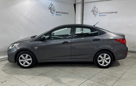 Hyundai Solaris II рестайлинг, 2012 год, 849 800 рублей, 17 фотография