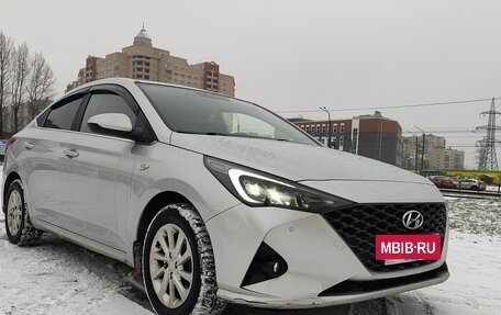 Hyundai Solaris II рестайлинг, 2021 год, 1 460 000 рублей, 3 фотография