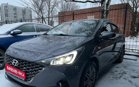 Hyundai Solaris II рестайлинг, 2021 год, 1 538 724 рублей, 1 фотография