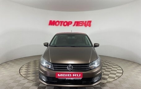 Volkswagen Polo VI (EU Market), 2016 год, 1 043 000 рублей, 2 фотография