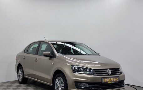 Volkswagen Polo VI (EU Market), 2015 год, 1 099 000 рублей, 3 фотография