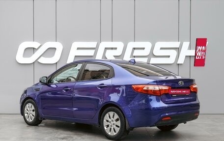 KIA Rio III рестайлинг, 2011 год, 855 000 рублей, 2 фотография