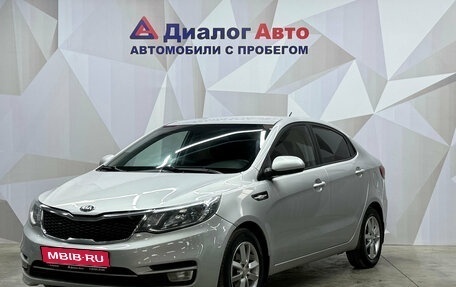 KIA Rio III рестайлинг, 2016 год, 1 050 000 рублей, 1 фотография