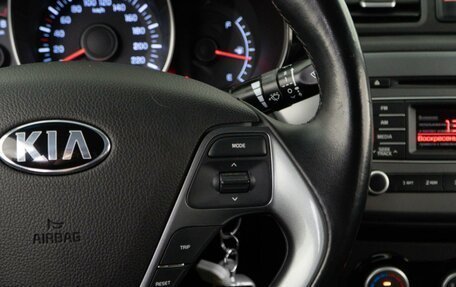 KIA Rio III рестайлинг, 2016 год, 1 500 000 рублей, 13 фотография