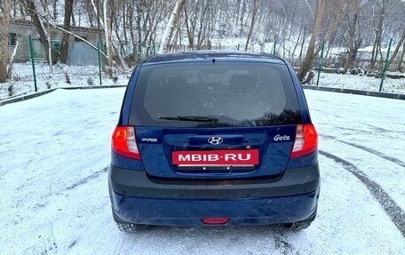 Hyundai Getz I рестайлинг, 2008 год, 485 000 рублей, 6 фотография