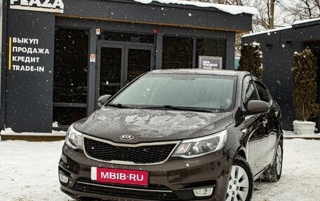 KIA Rio III рестайлинг, 2016 год, 999 000 рублей, 1 фотография