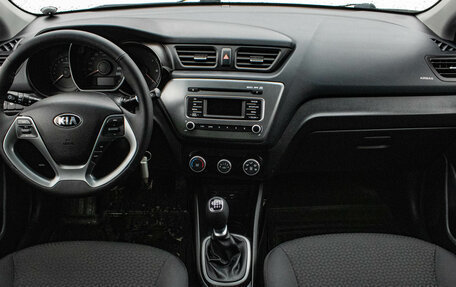 KIA Rio III рестайлинг, 2016 год, 999 000 рублей, 5 фотография