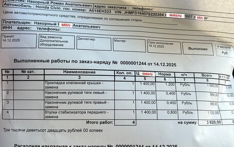 Honda Civic VIII, 2007 год, 650 000 рублей, 18 фотография