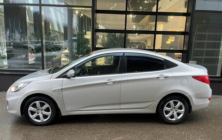 Hyundai Solaris II рестайлинг, 2011 год, 639 000 рублей, 4 фотография