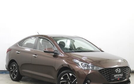 Hyundai Solaris II рестайлинг, 2021 год, 1 540 000 рублей, 3 фотография