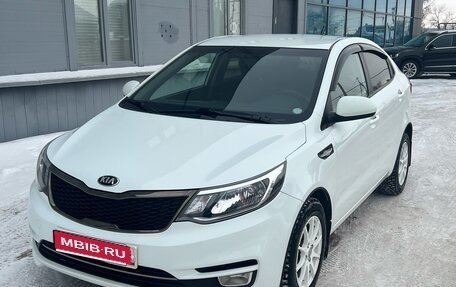 KIA Rio III рестайлинг, 2016 год, 968 000 рублей, 1 фотография