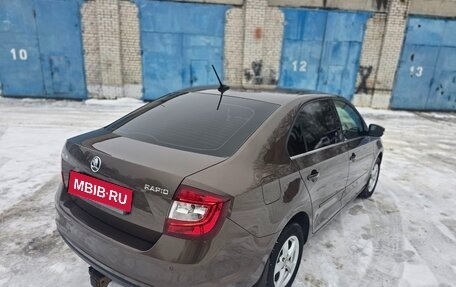 Skoda Rapid I, 2018 год, 1 385 000 рублей, 4 фотография